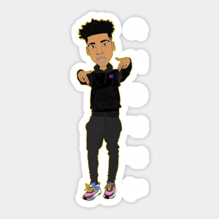 NLE Choppa Sticker